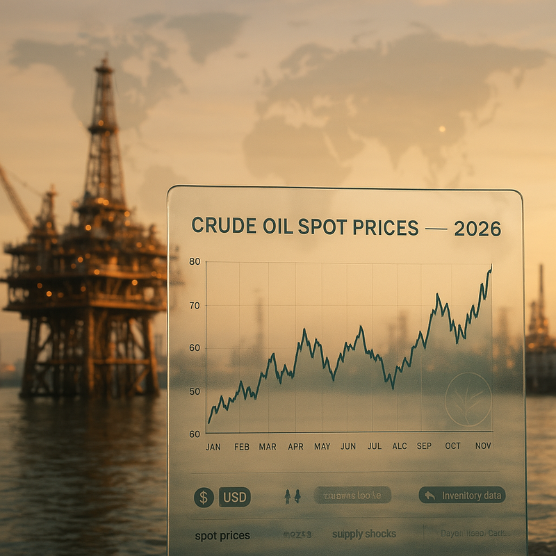 Understanding Crude Oil Spot Prices in 2026: Trends,