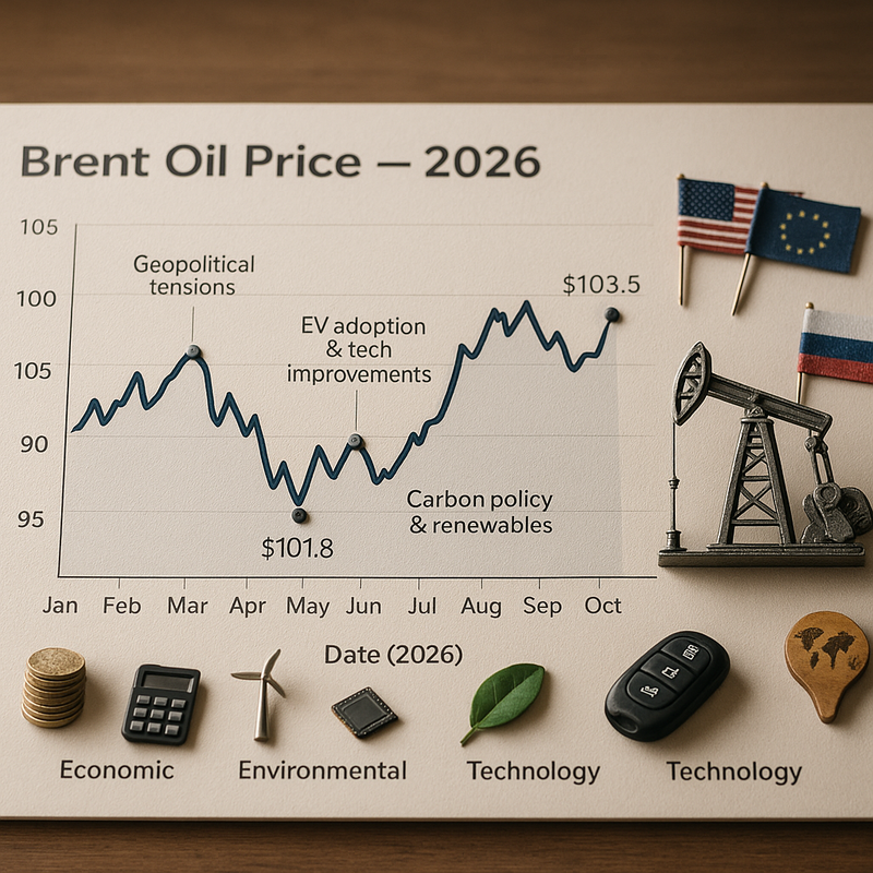 The Brent Oil Price Trend in 2026: Analysis