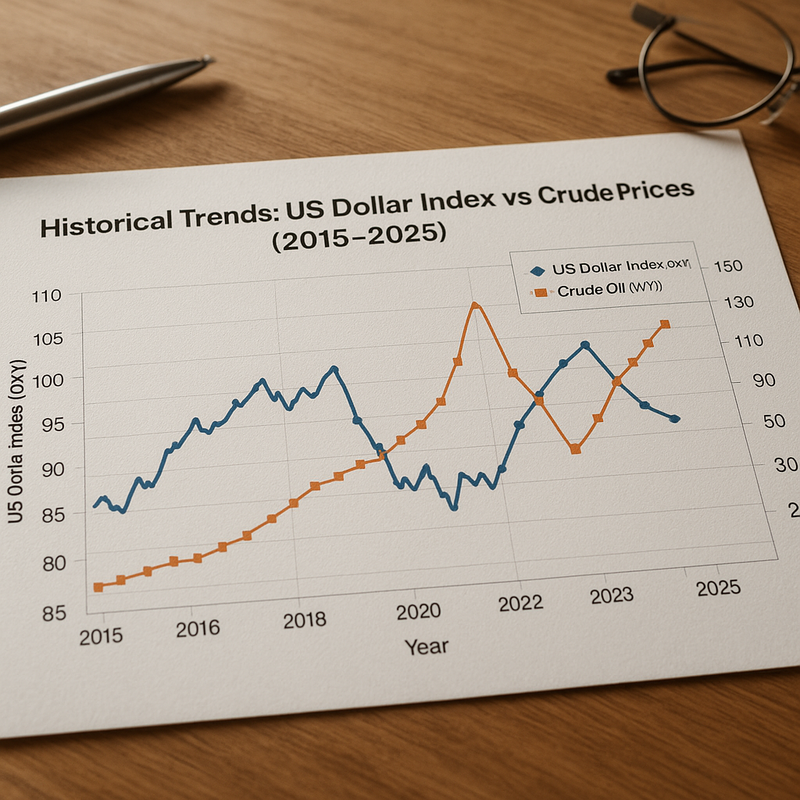 The Relationship Between the US Dollar and Crude
