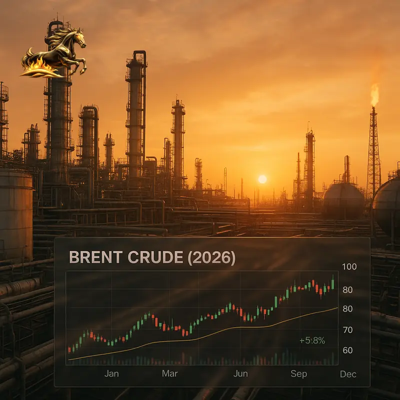 The Brent Crude Oil Price Chart in 2026:
